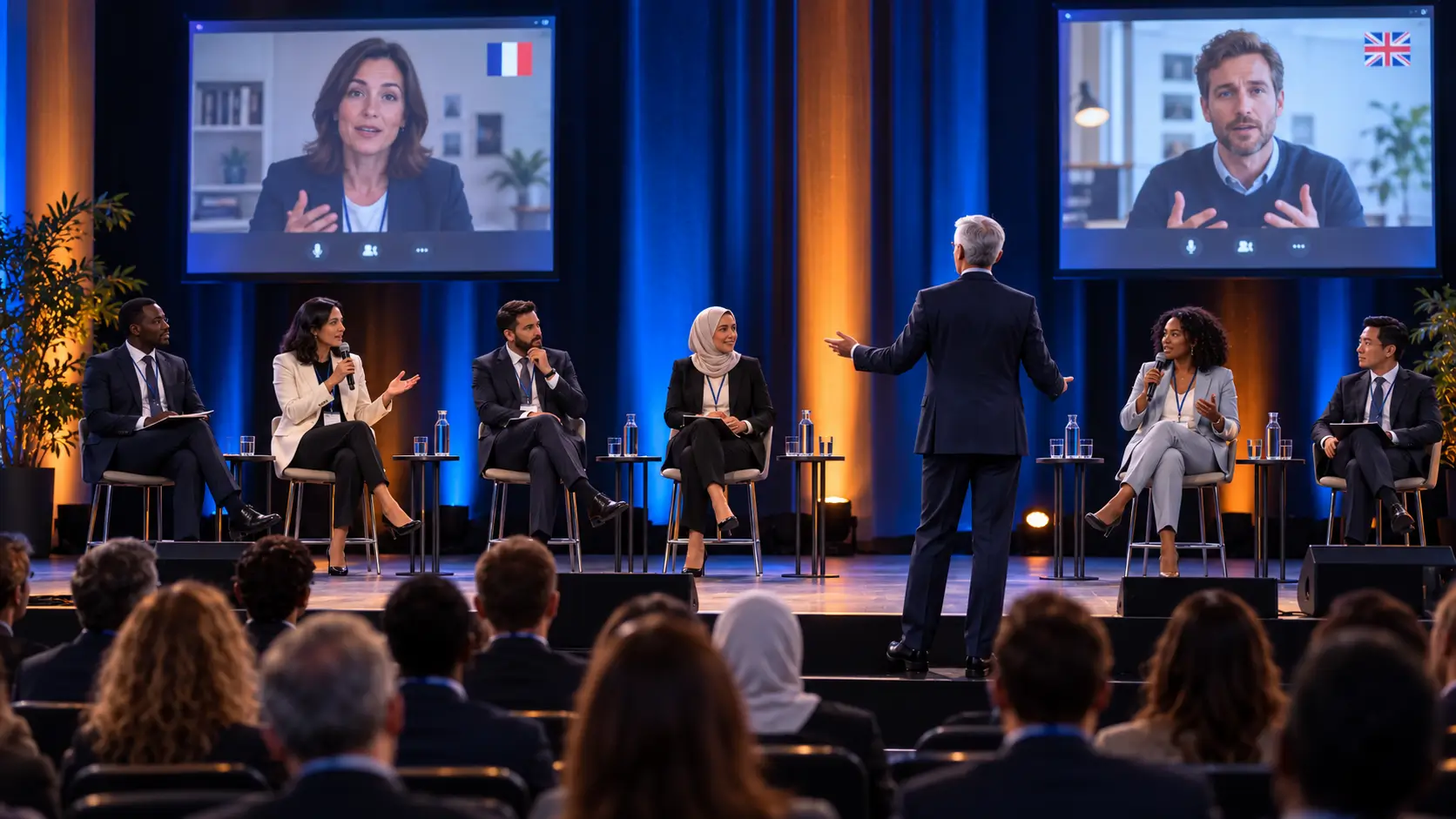 Animation bilingue d’un événement corporate international